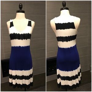 Tie-dyed, tank-top dress
